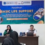 Cetak Perawat Tanggap Darurat, Program Studi D-3 Keperawatan UNIMUS Gelar Pelatihan Basic Life Support bersama AGD 118